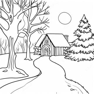 January Coloring Pages