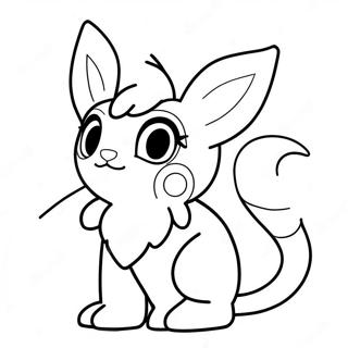 Sylveon Coloring Pages