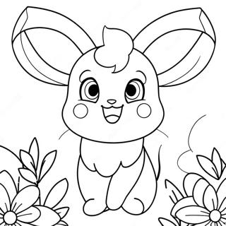 Sylveon Coloring Pages