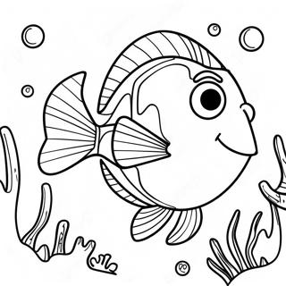 Dory Coloring Pages