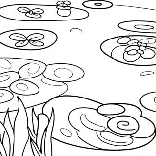 Monet Coloring Pages