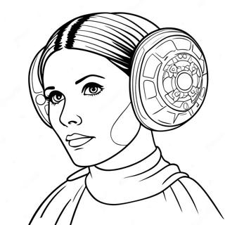 Princess Leia Coloring Page 17670-13950