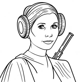 Princess Leia Coloring Page 17670-13951