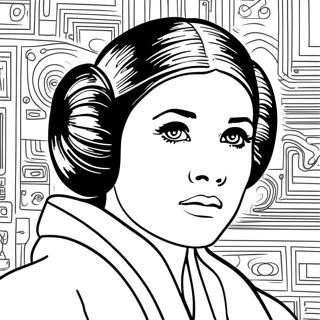 Princess Leia Coloring Page 17670-13952