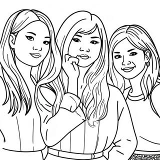 Blackpink Coloring Pages