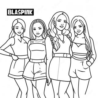 Blackpink Ausmalbild 1770-1412