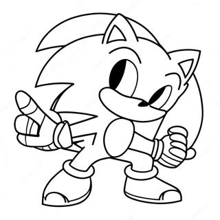 Sonic The Werehog I Aktion Farvelægningsside 17761-14027