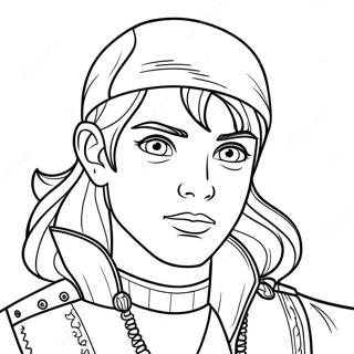 Mal Descendants Coloring Page 17770-14018