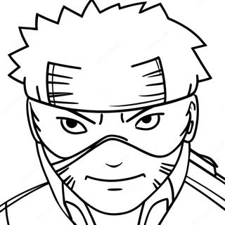 Kakashi Coloring Pages