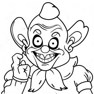 Killer Klowns From Outer Space Coloring Pages