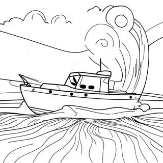 Hurricane Coloring Pages