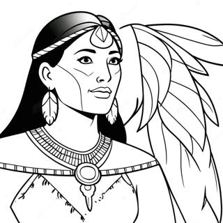 Pocahontas Coloring Page 1790-1431