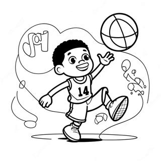 Black Boy Coloring Pages