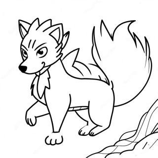 Nine Tailed Fox Naruto Coloring Page 17940-14162