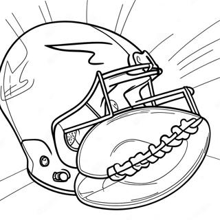 Superbowl Football Coloring Page 17950-14156