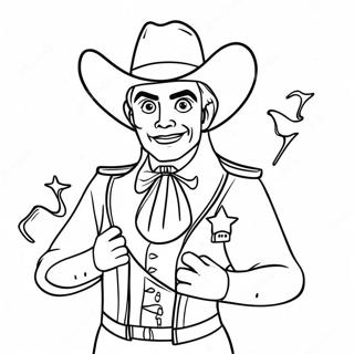 Mal In Magical Outfit Coloring Page 17961-14170