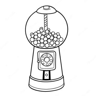 Gumball Machine Coloring Page 18060-14267