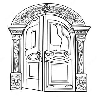 Seek Doors Coloring Pages