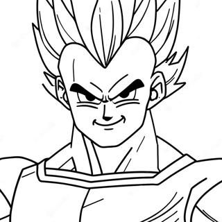 Página Para Colorir Vegeta 18130-14316