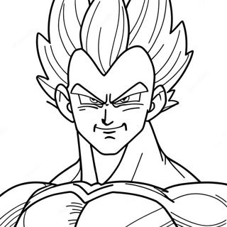 Página Para Colorir Vegeta Super Saiyajin 18131-14317