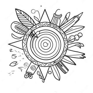 Pen Coloring Pages