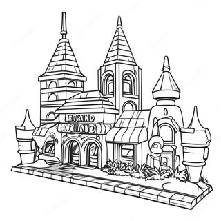 Legoland Coloring Page 18170-14338