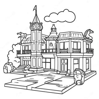 Legoland Coloring Page 18170-14340