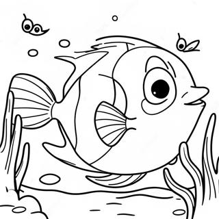 Flounder Coloring Pages