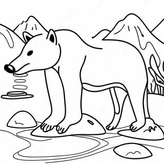 Alaska Coloring Pages