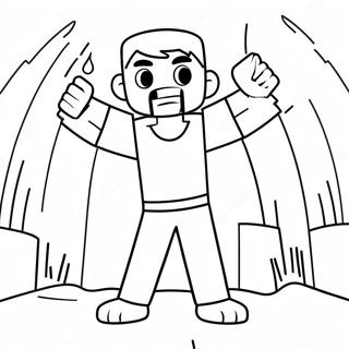 Herobrine Coloring Page 18260-14416