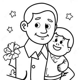 Preschool Father S Day Coloring Page 18290-14465