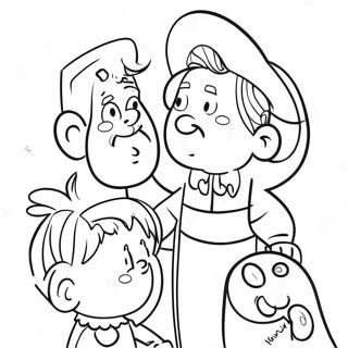 Preschool Father S Day Coloring Page 18290-14466