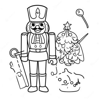 Nutcracker Coloring Page 1830-1459