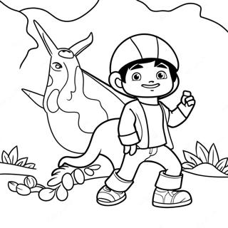 Go Diego Go Coloring Page 18350-14488