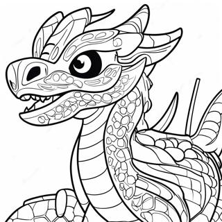 Dragon Ninjago Coloring Pages