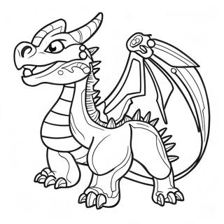 Dragon Ninjago Coloring Page 18460-14574