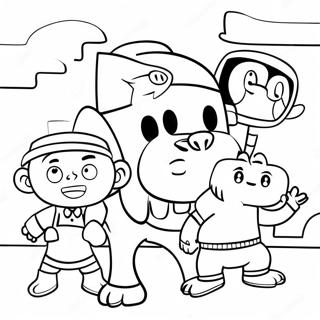 Tbhk Coloring Pages