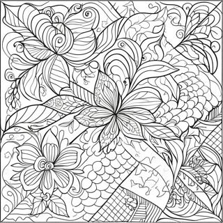 Quilt Coloring Pages