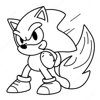 Sonic Silver Coloring Pages