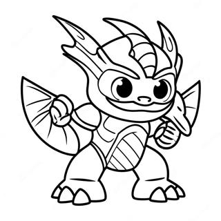 Skylanders Boyama Sayfası 18560-14649