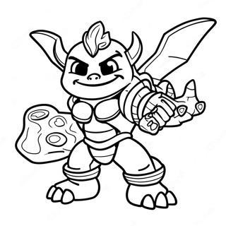 Skylanders Coloring Page 18560-14650