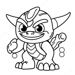 Skylanders Coloring Page 18560-14651