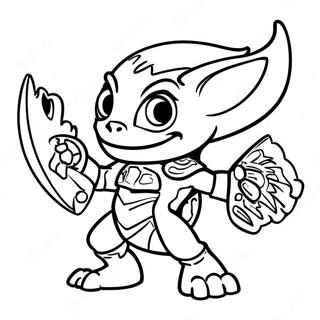 Skylanders Coloring Page 18560-14652