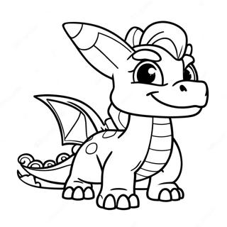 Spyro The Dragon Skylanders Coloring Page 18561-14655