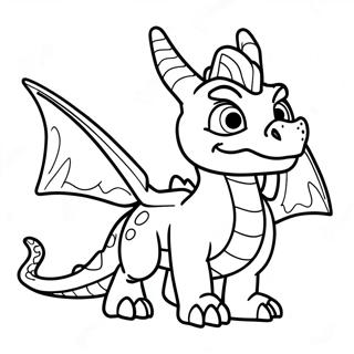 Spyro The Dragon Skylanders Coloring Page 18561-14656