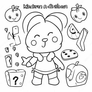 Kindergarten Math Addition Coloring Page 18580-14675