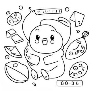 Kindergarten Math Subtraction Coloring Page 18581-14670