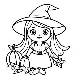 Witchy Coloring Pages