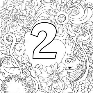 Number 2 Coloring Page 18630-14719