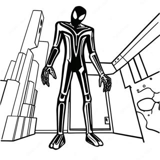 Enderman Coloring Pages